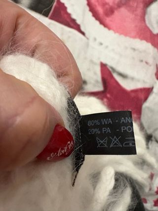 Coordinato sciarpa e berretto in angora Pleasant