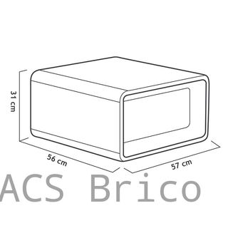 Muebles Jardín Venus Tete a Tete Grafito