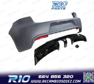 PARAGOLPES TRASERO VOLKSWAGEN VW GOLF 6 08-12 LOOK R20