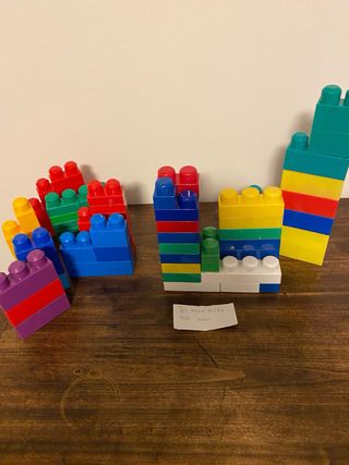 Mega Bloks Mattoncini Colorati