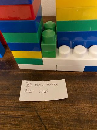 Mega Bloks Mattoncini Colorati