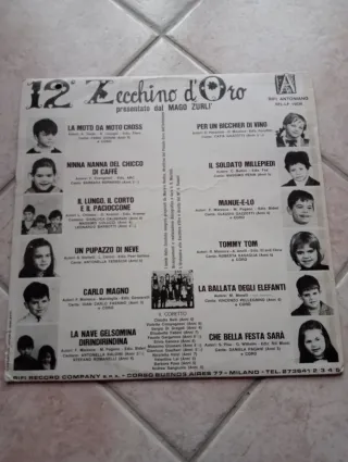 Vinile 12° Zecchino d'Oro