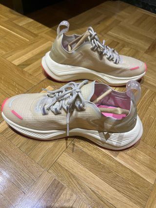 Zapatillas Scalpers Beige/Rosa Nuevas