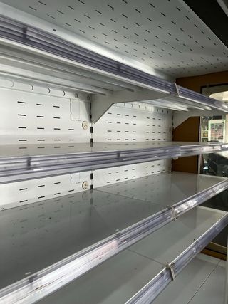 Frigorífico expositor madera y cristal