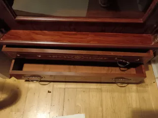 Vitrina Artel acabado Bubinga