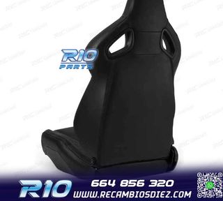 ASIENTO BAQUET UNIVERSAL CUERO NEGRO ESTILO SPORTSTER