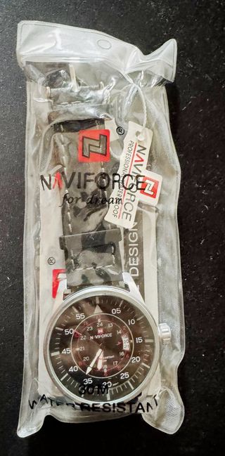 Reloj Naviforce Militar Waterproof