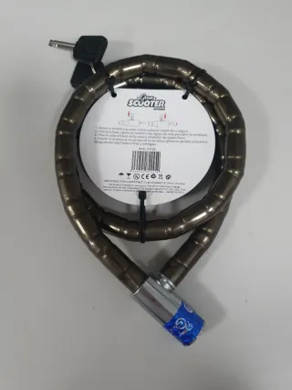 Candado Antirrobo Gran Scooter Llave con Luz