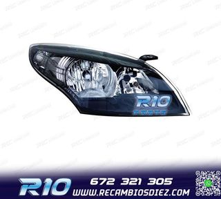 FARO DCH PARA RENAULT MEGANE III 12-14 FONDO NEGRO