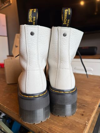 Botas Dr. Martens Pascal Max Piel Blanca