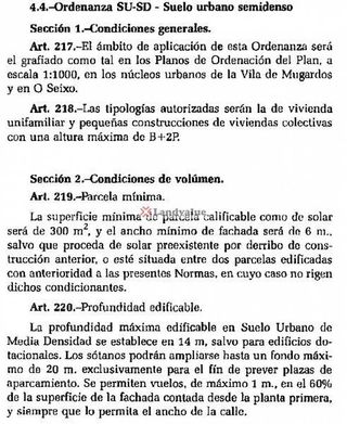 Terreno en venta en Mugardos