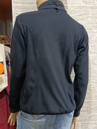 Forro polar Roxy cuello alto negro Talla M