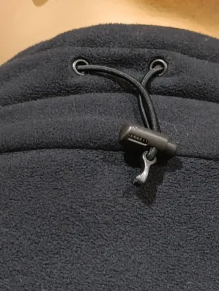 Forro polar Roxy cuello alto negro Talla M