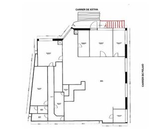 Local comercial en alquiler en La Roqueta en Valencia