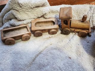 Juguete madera vintage