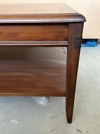 Mesa de centro de madera