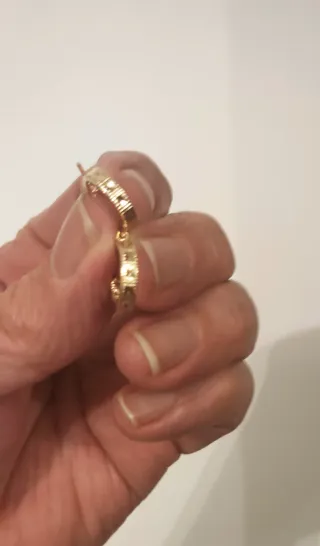 Pendientes Aro Oro18 nueva fabricación