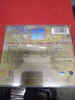 Yes - Live From House Of Blues CD