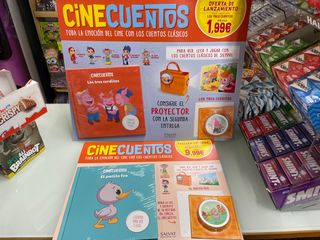 Pack Cinecuentos Los Tres Cerditos y El Patito Feo