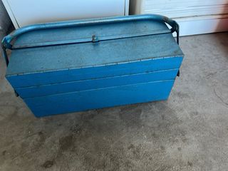 Caja de herramientas azul
