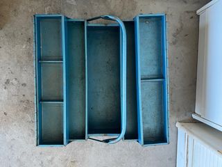 Caja de herramientas azul