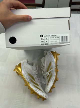 Scarpe Adidas Adizero Electric Oro/Bianco 43 1/3