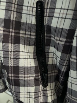 Impermeabile Pull&Bear a quadri tg. L