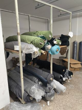 Estantería carro de metal con ruedas