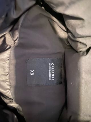 Piumino Calliope nero