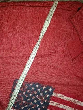 Maglioncino V-Neck Bandiera USA Taglia M