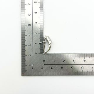 Pendientes Oro Blanco 18K, 4.55gr