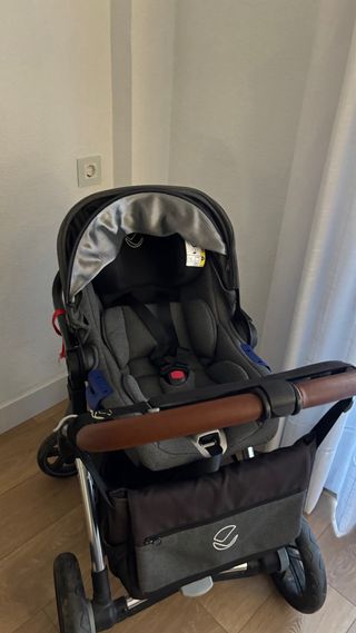 Cochecito, capazo y maxicoxi