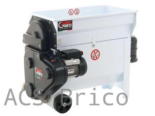 Despalilladora Chapa de Uva con Bomba - 2 HP - 2000 kg/h - 87x50 cm - Grifo