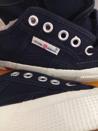 STONEHAVEN Scarpe Blu e Bianche