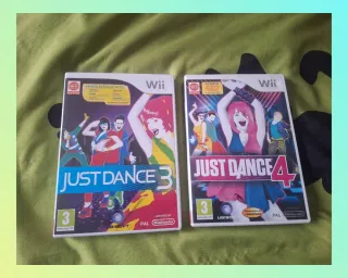 Lote Just Dance 3 y 4 Wii
