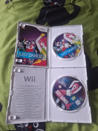Lote Just Dance 3 y 4 Wii