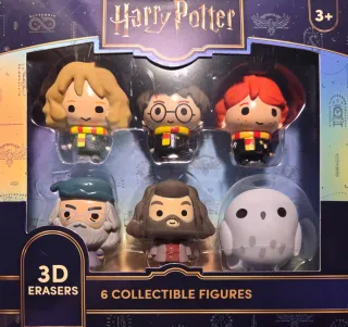 Set Papelería Harry Potter Figuras y Cuadernos
