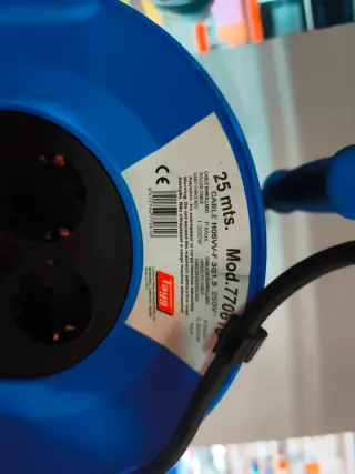 Enrollacables industrial Tayg 25m