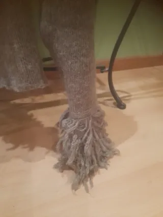 Jersey Bershka XS con flecos