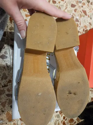 Sandalias Stradivarius Plataforma Tacon Tiras