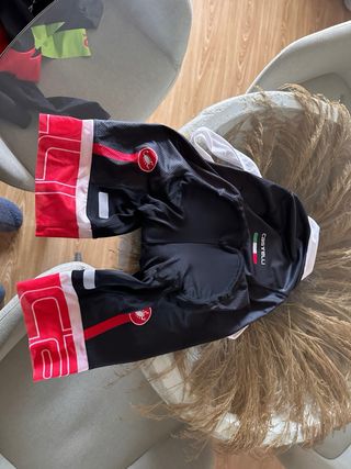 Culotte Ciclismo Castelli Negro Talla M