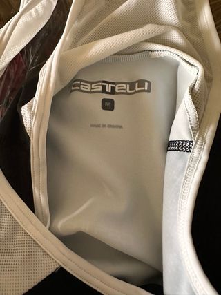 Culotte Ciclismo Castelli Negro Talla M