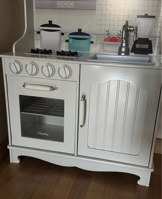 Cocina de madera Juguettos estilo retro