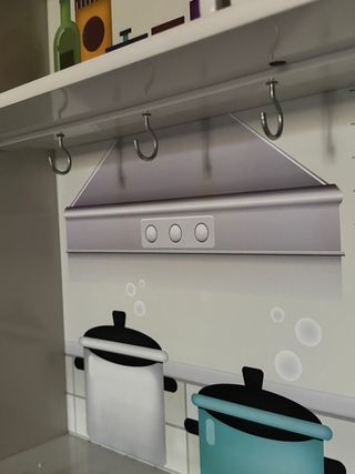 Cocina de madera Juguettos estilo retro