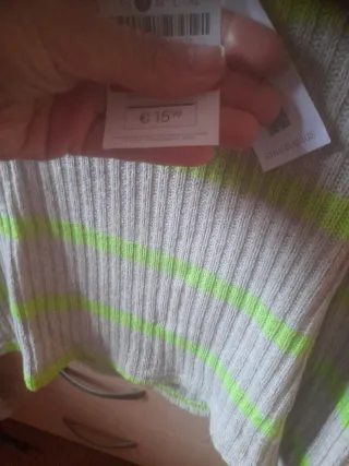 Jersey Stradivarius Rayas Talla S