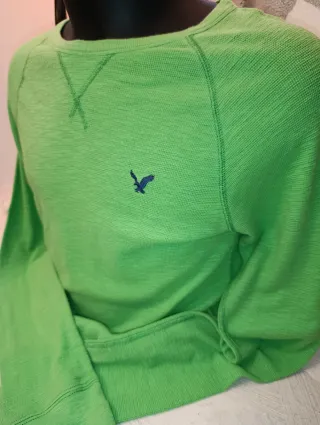 Maglioncino American Eagle verde taglia S