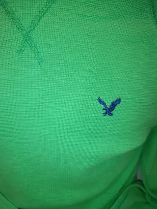 Maglioncino American Eagle verde taglia S