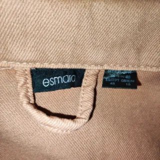 Chaqueta tejana oversize, customizada, mujer.