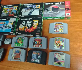 Nintendo 64 + juegos