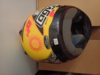 Casco AGV Talla S Amarillo
